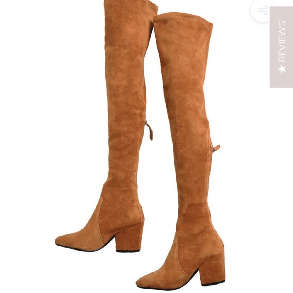 Goodnight Macaroon over the knee boots